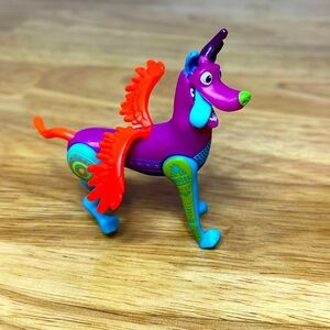 Mattel Colorful Winged Dog Figurine